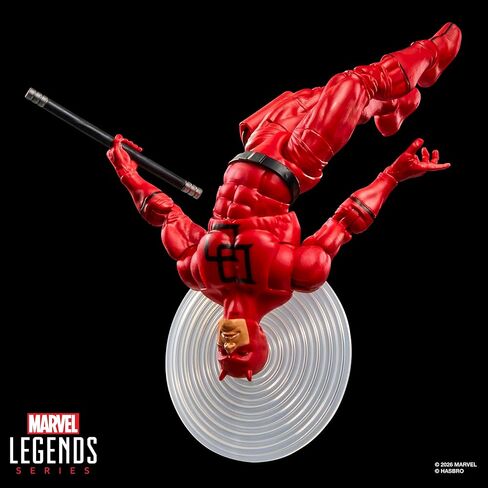 سلسلة Marvel Legends Secret Wars Daredevil، شخصية ريترو كوميكس القابلة للتجميع مقاس 6 بوصات مع درع عدسي in Kuwait