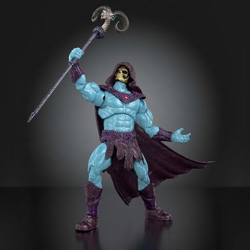 Masters of the Universe Action Figure Chronicles Skeletor, 6.5 Inch Scale 2026 Movie Accurate Villain, Deluxe Articulation in Saudi Arabia