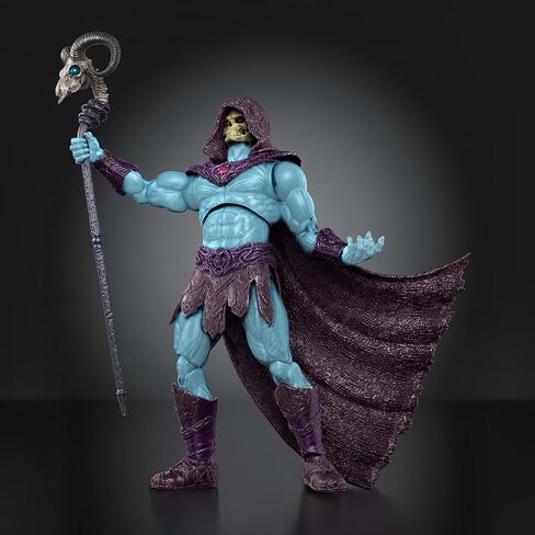 Masters of the Universe Action Figure Chronicles Skeletor, 6.5 Inch Scale 2026 Movie Accurate Villain, Deluxe Articulation in Saudi Arabia
