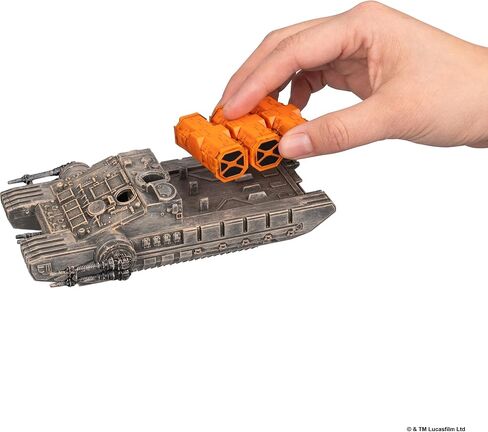 Star Wars™ Micro Galaxy Squadron Imperial Hovertank - مركبة مقاس 5 بوصات مع ملحقات مجسمات صغيرة مقاس 1 بوصة in Kuwait