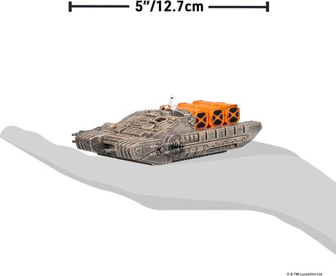 Star Wars™ Micro Galaxy Squadron Imperial Hovertank - مركبة مقاس 5 بوصات مع ملحقات مجسمات صغيرة مقاس 1 بوصة in Kuwait