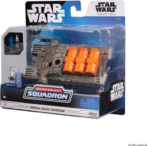 Star Wars™ Micro Galaxy Squadron Imperial Hovertank - مركبة مقاس 5 بوصات مع ملحقات مجسمات صغيرة مقاس 1 بوصة in Kuwait