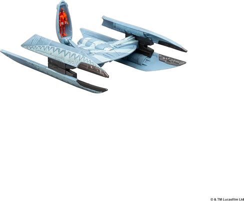 Star Wars™ Micro Galaxy Squadron Hyena Bomber - 5-inch Vehicle with 1-Inch Micro Figure Accessory in Kuwait
