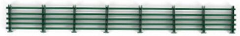 Qianly Model Road Railing Realistic Miniature Roadside Fence Easy to Decorate Dollhouse Railing for Tabletop Scenes, Green, 1-87 in Saudi Arabia