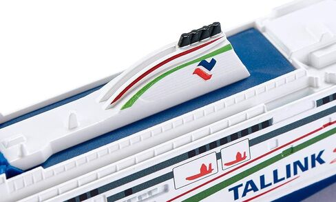 SIKU 1728, Tallink Megastar Ferry, 1:1000, Metal/Plastic, White/Blue/Green, Versatile use in Kuwait