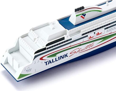 SIKU 1728, Tallink Megastar Ferry, 1:1000, Metal/Plastic, White/Blue/Green, Versatile use in Kuwait