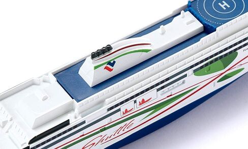 SIKU 1728, Tallink Megastar Ferry, 1:1000, Metal/Plastic, White/Blue/Green, Versatile use in Kuwait