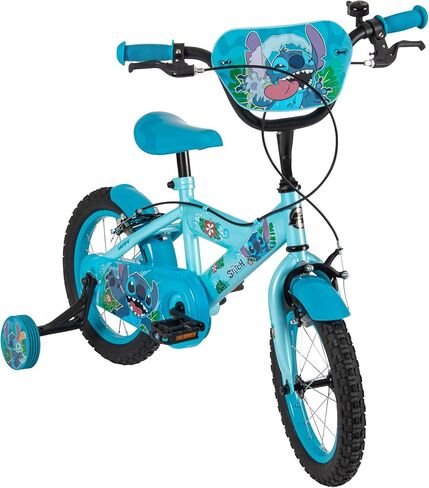 Huffy Disney Stitch Bike, 12", 14", 16" Kids Bike, Ages 2-9 years, Blue in Kuwait