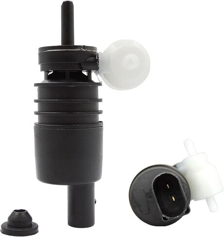 HiSport Front Windshield Washer Pump 11-613 Wiper Washer Fluid Pump Compatible with Jeep, Dodge, Chrysler, Volkswagen, Audi, BMW, Chevrolet, Ford in Saudi Arabia