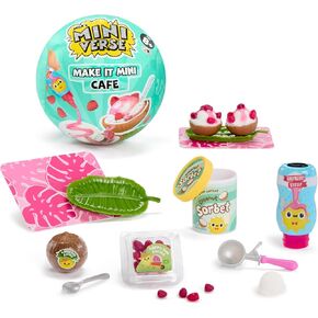 MGA's Miniverse Make It Mini Cafe Series 6، مقتنيات صغيرة - تغليف غامض غامض، DIY، لعب الراتنج، طبق الأصل من الطعام، غير صالح للأكل، جامعي، 8+ in Kuwait