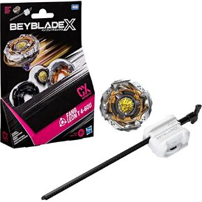 Beyblade X Fang Leon T 4-60U CX Starter Pack Set, Takara Tomy Balance Type Top and Launcher, Battling Tops Game Toys, Ages 8+ in Kuwait