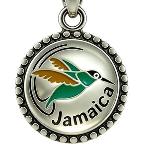 Jamaican ExclusiveTravel Charm Necklace for Pandora Charms Bracelets Making,925 Sterling Silver Charms,fits Travel Souvenirs Pendant Bead Charms Jewelry Present for Family Friends in Kuwait