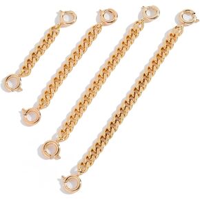 FAMARINE Gold Silver Necklace Extender Chains for Women in Kuwait