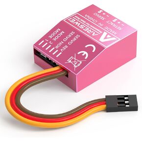 ARESWEI Landing Gear Sequencer for RC Airplane, Retract Door Controller with Adjustable Speed Delay, 3-Channel Gear Door Servo Sequencer for RC Jet in Kuwait
