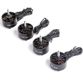 محرك بدون فرشاة 4320 350KV لطائرة بدون طيار FPV مقاس 13 بوصة، خيط CW، محرك طويل المدى بعزم دوران عالي للطائرات بدون طيار السينمائية والحمولة الصافية، متوافق مع 6S-12S، تركيب 19 مم (4 قطع) in Kuwait