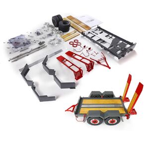 TOUCAN RC HOBBY Metal Trailer Plate for 1/14 LESU Skid Steer RC Hydraulic Loader Model in Kuwait