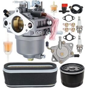 FB460V 15003-2796 مجموعة المكربن ​​مناسبة لـ Kawasaki FB460V 4 السكتة الدماغية محرك Carb لاستبدال 15003-2467 15003-2777 مع مضخة الوقود وفلتر زيت الهواء in Kuwait