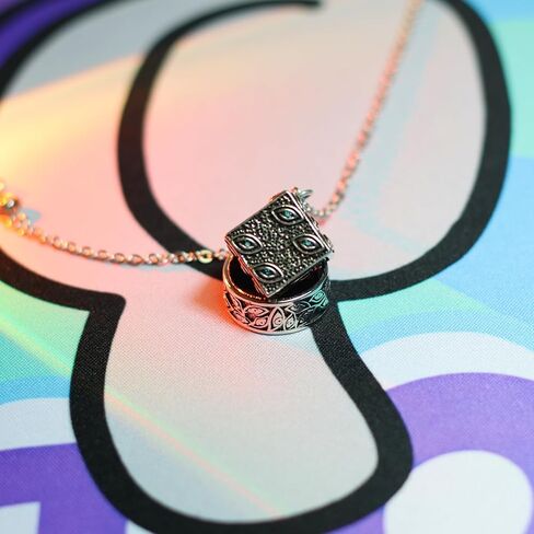 2-Piece Anime Necklace & Ring Set for Cosplay Accessory, Fan Collectible Costume Jewelry in Kuwait