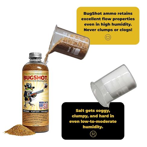 BugShot - Non-Salt Bug Ammo – Made in USA - No Jamming, Instant Refill, No Residue - Compatible with Salt Guns. in Kuwait