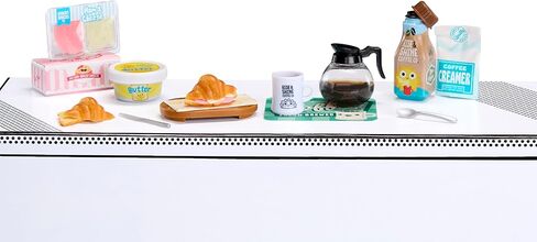 MGA's Miniverse Make It Mini Cafe Series 6، مقتنيات صغيرة - تغليف غامض غامض، DIY، لعب الراتنج، طبق الأصل من الطعام، غير صالح للأكل، جامعي، 8+ in Kuwait