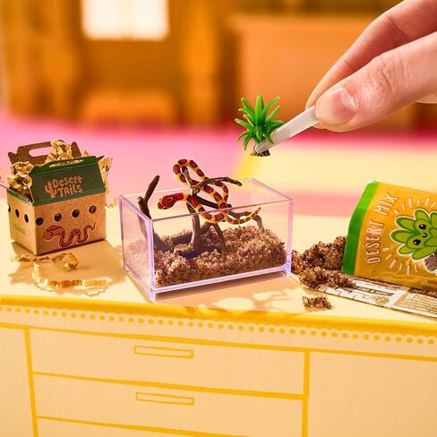 MGA's Miniverse Make It Mini Animals Series 2 (3 عبوات) مقتنيات صغيرة، حزمة عمياء، DIY، الحرف اليدوية، الراتنج، حيوانات طبق الأصل، جامعي، هدايا، 8+ in Kuwait