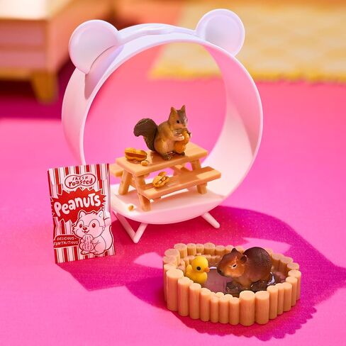MGA's Miniverse Make It Mini Animals Series 2 (3 عبوات) مقتنيات صغيرة، حزمة عمياء، DIY، الحرف اليدوية، الراتنج، حيوانات طبق الأصل، جامعي، هدايا، 8+ in Kuwait
