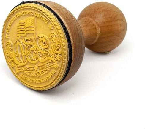 COLOP - نجوم وخطوط خشبية عتيقة 250 ختم مطاطي للاحتفال بالذكرى المئوية النصفية لسجلات القصاصات وصناعة البطاقات - ختم حرفي مزخرف للمخططين، والمجلات، والفصول الدراسية، أو المشروعات التي تصنعها بنفسك in Kuwait