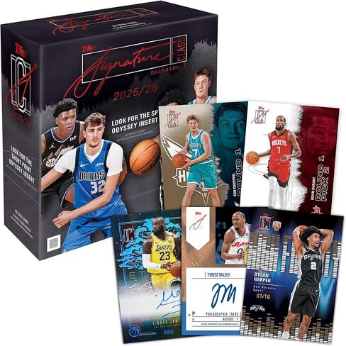 كرة سلة Topps Signature Class لعام 2025-26 - مختومة من المصنع - صندوق ضخم in Kuwait