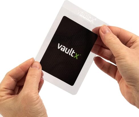 Vault X (400 حزمة) - 200 غلاف شبه صلب و200 قرش - حاملات بطاقات صلبة + أكمام قرش ناعمة لبطاقات التداول in Kuwait