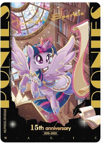 بطاقات KAYOU My Little Pony Friendship Eternal، سلسلة إصدار القمر 2، باللغة الإنجليزية، 12 حزمة نفطة مع بطاقة ترويجية، موضوع الاحتفال بالذكرى السنوية in Kuwait