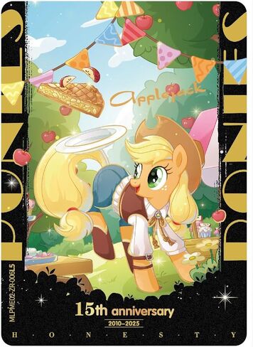 بطاقات KAYOU My Little Pony Friendship Eternal، سلسلة إصدار القمر 2، باللغة الإنجليزية، 12 حزمة نفطة مع بطاقة ترويجية، موضوع الاحتفال بالذكرى السنوية in Kuwait