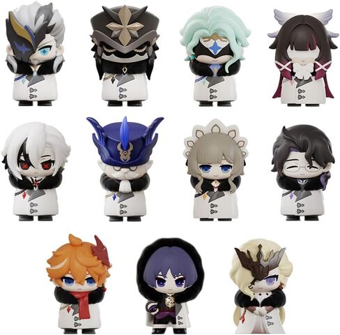 Genshin Impact Fatui Harbinger Series Chibi Blind Box (Single Box) in Kuwait