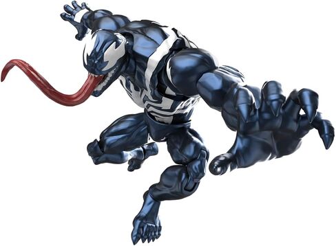 BLOKEES Champion Class - Marvel Rivals - شخصية عمل Venom - مجموعة نماذج مكونة من 185 قطعة - 6 بوصة - 90 نقطة مفصلية - التجميع مطلوب - بدون أدوات - بدون قطع - بدون غراء - بدون طلاء - العمر 14 عامًا فما فوق in Kuwait