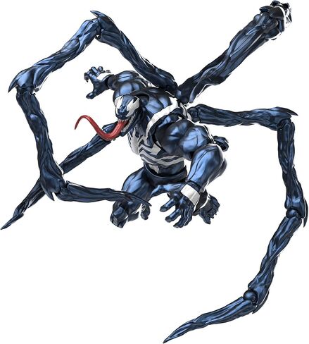 BLOKEES Champion Class - Marvel Rivals - شخصية عمل Venom - مجموعة نماذج مكونة من 185 قطعة - 6 بوصة - 90 نقطة مفصلية - التجميع مطلوب - بدون أدوات - بدون قطع - بدون غراء - بدون طلاء - العمر 14 عامًا فما فوق in Kuwait