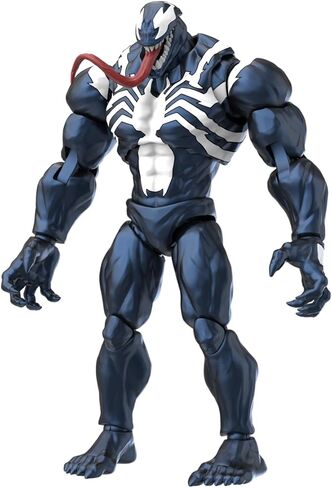 BLOKEES Champion Class - Marvel Rivals - شخصية عمل Venom - مجموعة نماذج مكونة من 185 قطعة - 6 بوصة - 90 نقطة مفصلية - التجميع مطلوب - بدون أدوات - بدون قطع - بدون غراء - بدون طلاء - العمر 14 عامًا فما فوق in Kuwait