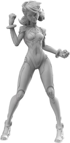 BLOKEES - سلسلة Champion - Marvel Rivals - طقم نموذج بدلة Peni Parker SP//dr مع ضوء - 177 قطعة - 77 نقطة مفصلية - التجميع مطلوب - لعمر 14 عامًا فما فوق in Kuwait