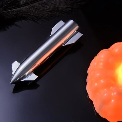 SpaceX Starship Rocket Model with Metallic Texturel - Launcher Toy Heavy Falcon 9 Dragon Creative Desktop Ornament, Aircraft Toy, Ideal Gift for Kids for Space NASA Lover in Kuwait