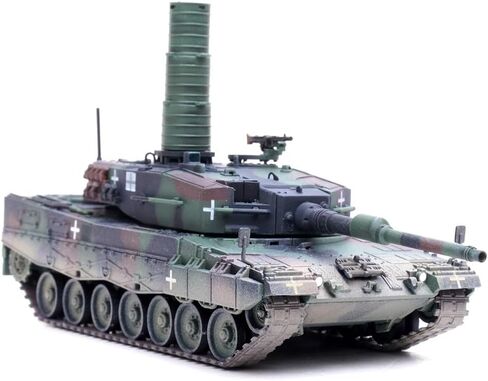 بانزركامبف | نموذج مقياس 1:72 دييكاست عسكري | دبابة القتال الرئيسية Leopard 2A4 (مع أنبوب التنفس) أوكرانيا، تمويه ثلاثي الألوان | الموديل 12226PC in Kuwait