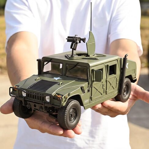 RZAPE 1:18 Military Vehicle Collectible - Die-Cast Alloy Car Model,Classic War Vehicle Model for Display & Collection,Gift for Adult in Kuwait