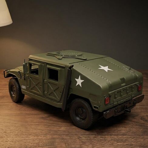 RZAPE 1:18 Military Vehicle Collectible - Die-Cast Alloy Car Model,Classic War Vehicle Model for Display & Collection,Gift for Adult in Kuwait