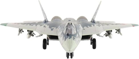 Hobby Master | 1:72 Scale Diecast Military Aircraft Replica | Su-57 Zhuhai Air Show 2024" 054, Russian Air Force (with 2 x R-77 and 2 x R-37 Missiles) | Model HA6808 in Kuwait