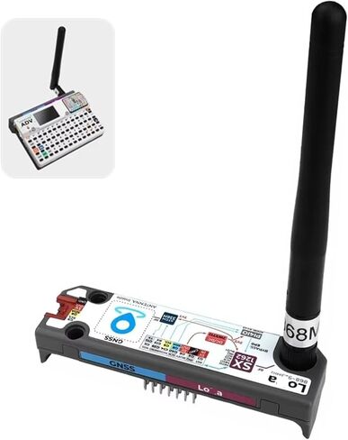 HTLNUZD New M5Stack Cardputer Adv SX1262 Module | Integrated GPS GNSS ATGM336H | Ideal for Meshtastic Network LoRa1262 Communication in Kuwait