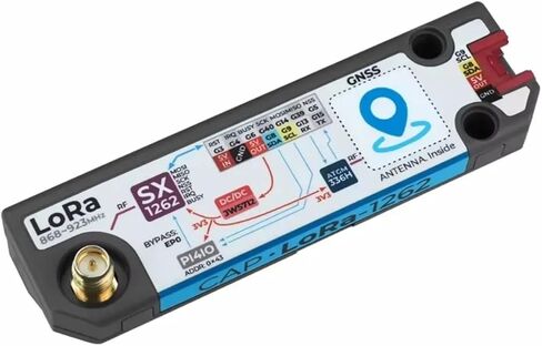 HTLNUZD New M5Stack Cardputer Adv SX1262 Module | Integrated GPS GNSS ATGM336H | Ideal for Meshtastic Network LoRa1262 Communication in Kuwait