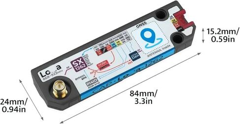 HTLNUZD New M5Stack Cardputer Adv SX1262 Module | Integrated GPS GNSS ATGM336H | Ideal for Meshtastic Network LoRa1262 Communication in Kuwait