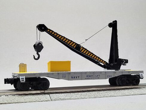 US Navy Derrick Crane CAR O Gauge 2523110-CR in Kuwait