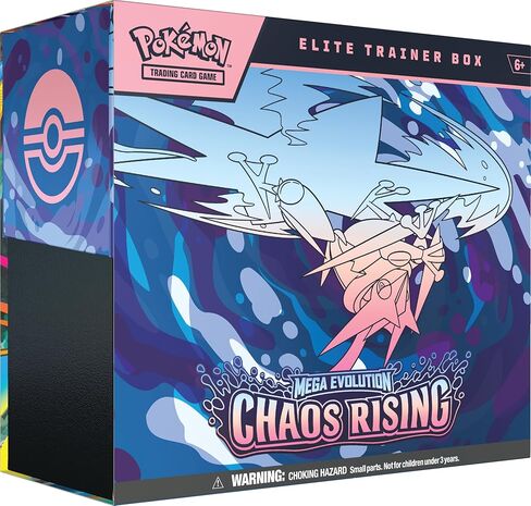 Pokémon TCG: Mega Evolution—Chaos Rising Elite Trainer Box in Kuwait