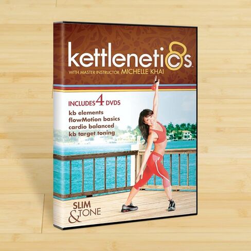 Kettlenetics 4 DVDs in 1 Case with Michelle Khai in Kuwait