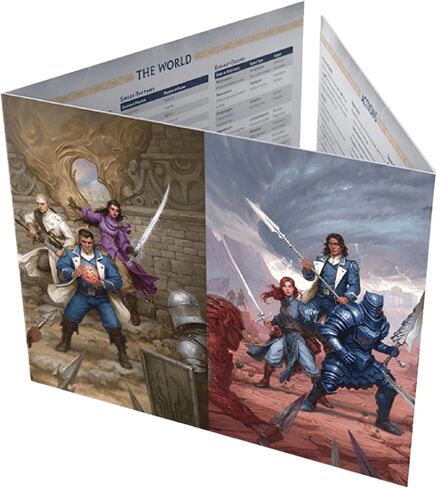 Cosmere RPG - Stormlight Game Master Screen من Brotherwise Games | الأعمار 14+ | 3-7 لاعبين | in Kuwait
