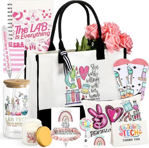 Wiwiqing 12 Pcs Speech Language Pathology Gifts for Women SLP Thank You Baskets 16 oz Tumbler Bracelet Tote Bags Scented Candle Socks SLP Appreciation Gifts for Speech Therapist Language Pathologist in Kuwait