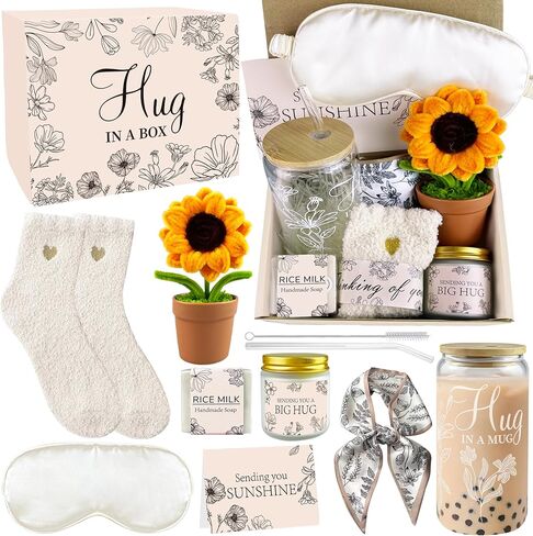Get Well Soon Gifts Baskets for Women Self Care Gifts Feel Better Soon Gift Baskets Sympathy and After Surgery Recovery Gift for Women Friends Mom Sister Grandma in Kuwait